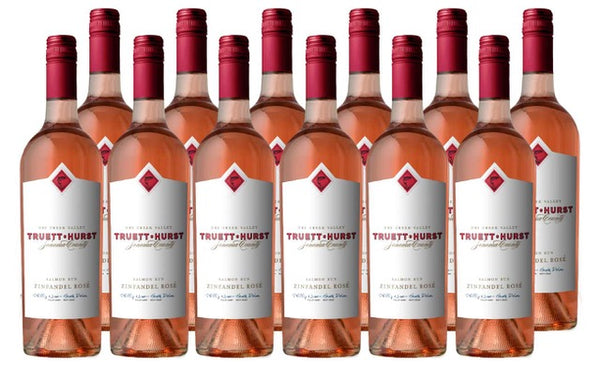 Texas- State of Wine- 4 pack- red, pink, teal and silver heart