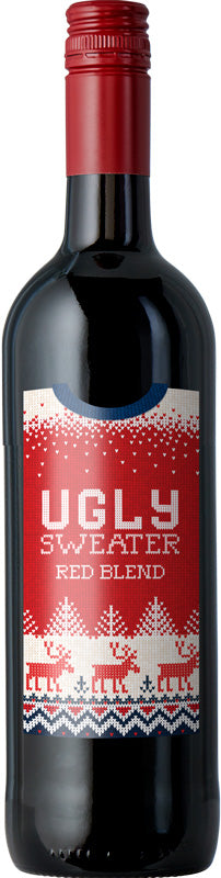 Ugly sweater red on sale wine