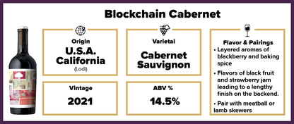 Blockchain Cabernet Sauvignon 2020