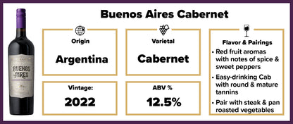 Buenos Aires Cabernet 2022*