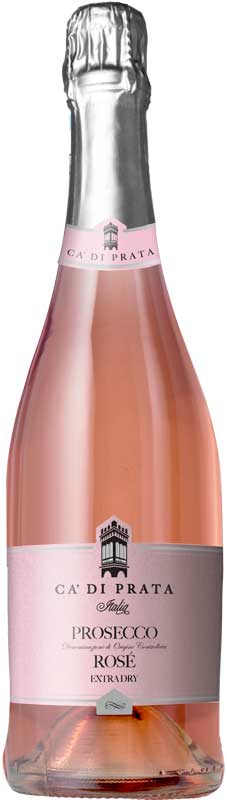 Ca di Prata Extra Dry Prosecco Rose BP