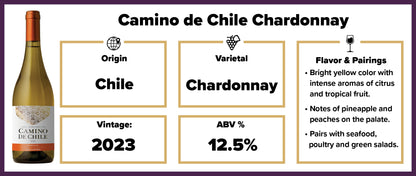 Camino de Chile Chardonnay 2023*