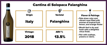 Cantina di Solopaca Falanghina DOP "Selezione Oro" 2018