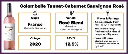 Colombelle Tannat-Cab Rose 2020