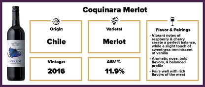 Coquinara Merlot 2016