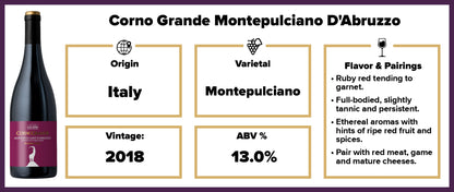 Corno Grande Montepulciano D'Abruzzo