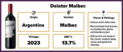 Delator Malbec 2023