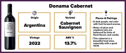 Donama Cabernet 2022