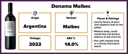 Donama Malbec 2022