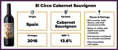 El Circo Cabernet Sauvignon 2016