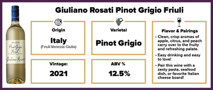 Giuliano Rosati Pinot Grigio 2021