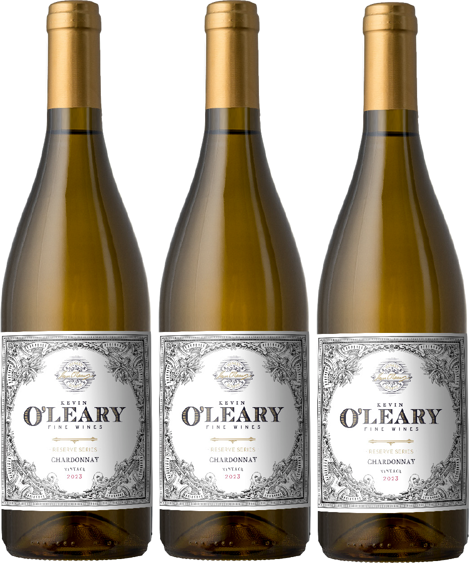 Kevin O’Leary Reserve Holiday 3 Bottle Wine Set Chardonnay