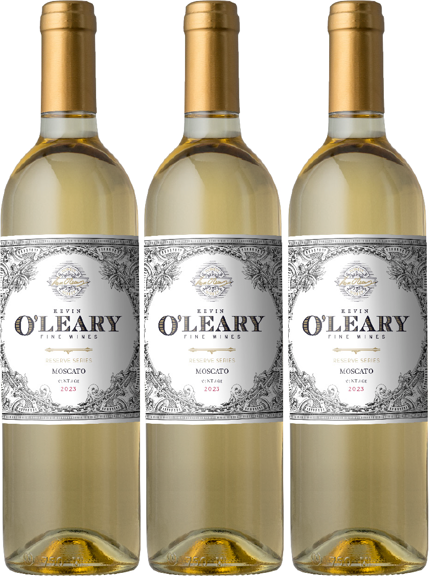 Kevin O’Leary Reserve Holiday 3 Bottle Wine Set Moscato