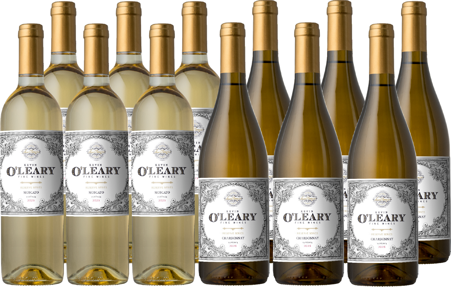 Kevin O’Leary Reserve Holiday 12 Bottle Wine Set All White