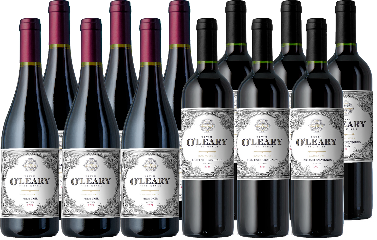 Kevin O’Leary Reserve Holiday 12 Bottle Wine Set All Red