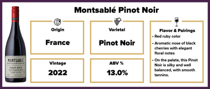 Monstablé Pinot Noir 2022