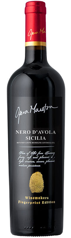 Opera Maestra Nero d'Avola DOC 2018