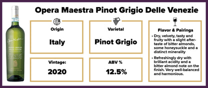 Opera Maestra Pinot Grigio DOC Delle Venezie 2020