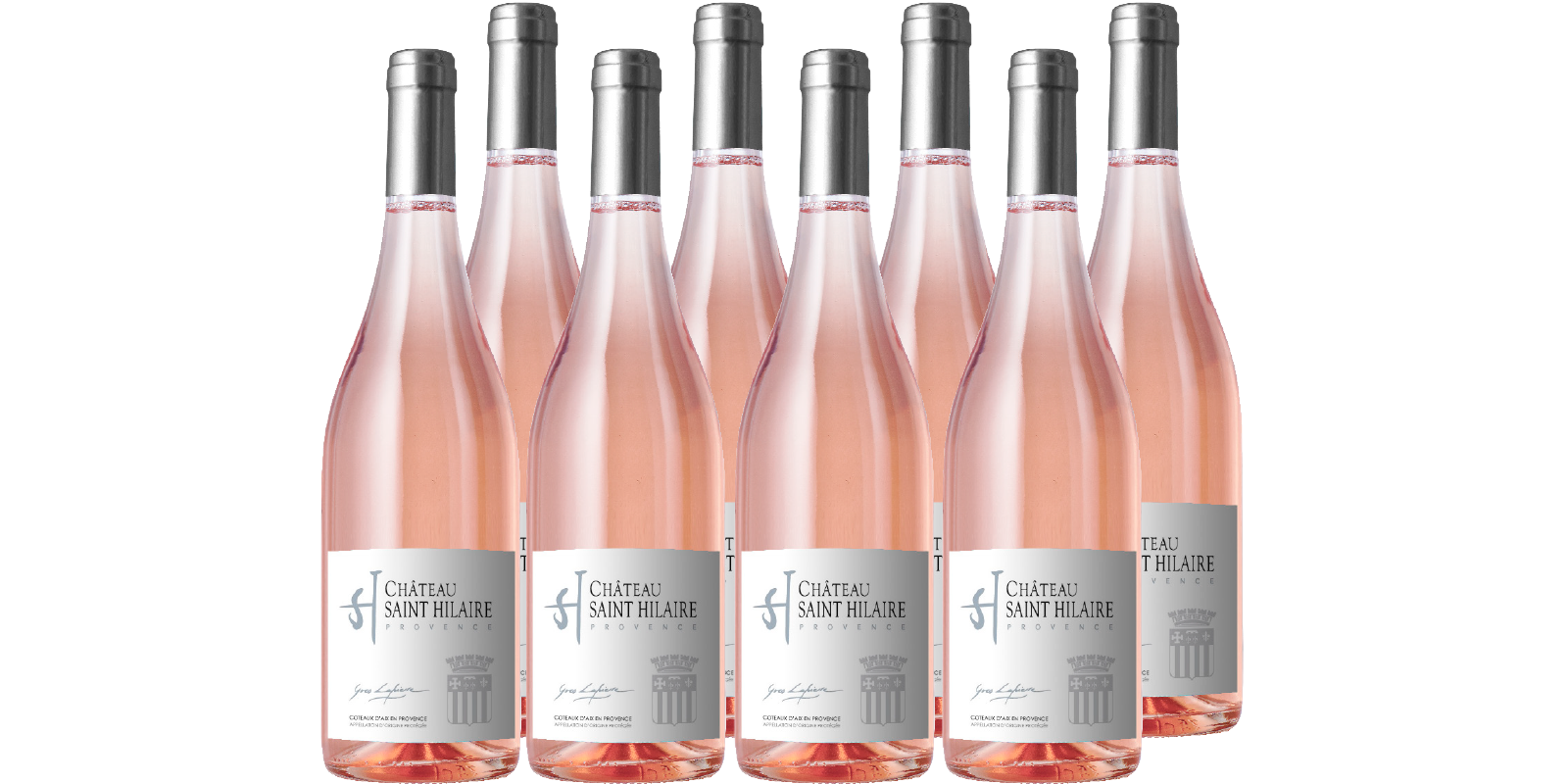 Buy 4, Get 8 FREE: Chateau Saint Hilaire Provence Rosé 2020