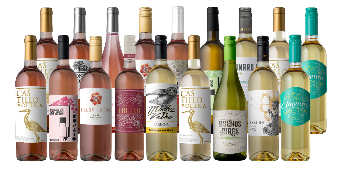 UPGRADE: Groupon Whites & Rosés Mega 18-Pack V