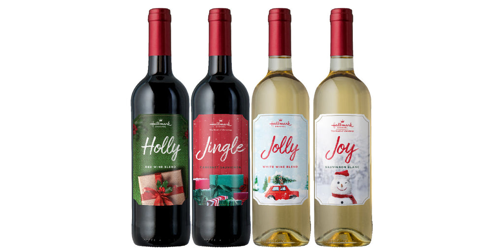 Hallmark Christmas Wines 4 Pack