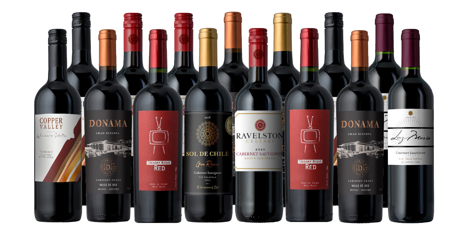 Premium Cabernets 15-Pack