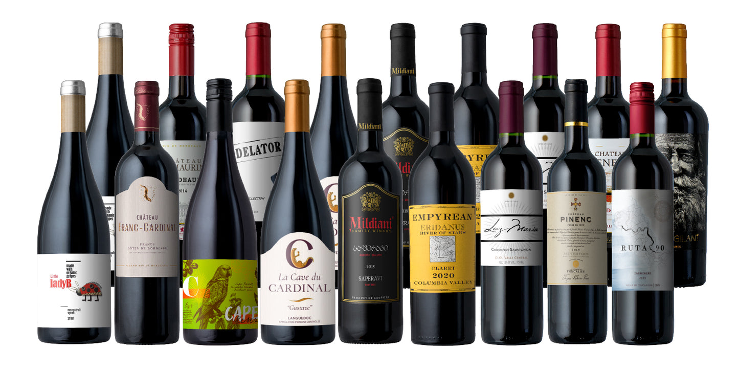 UPGRADE: Groupon Premium Reds with Critics Trio 18-Pack