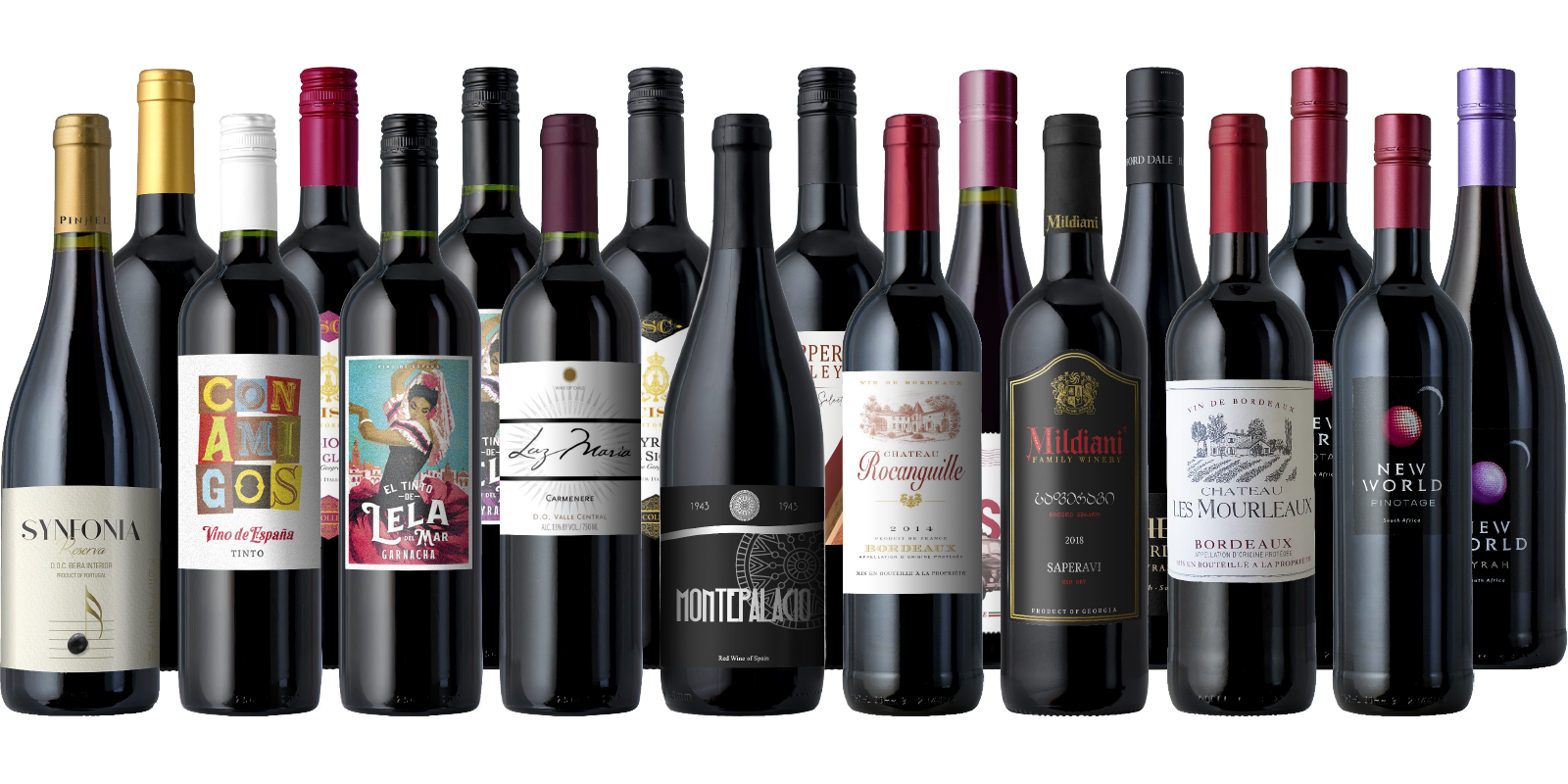 Red Wine Roundup 18-Pack
