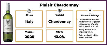 Plaisir Chardonnay 2020