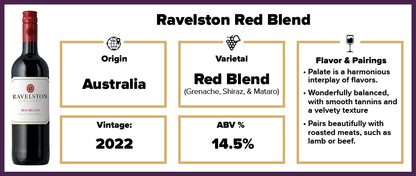 Ravelston Red Blend 2022