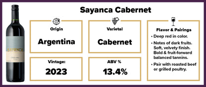 Sayanca Cabernet 2023