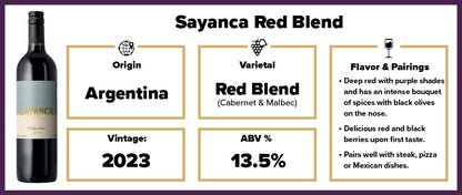 Sayanca Red Blend 2023*