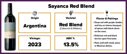 Sayanca Red Blend 2023