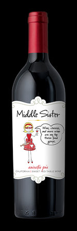 Middle Sister Red Wine California NV