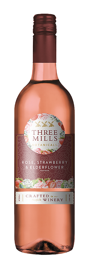 Three Mills Botanicals Rose/Strawberry/Elderflower