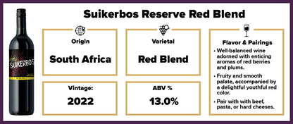 Suikerbos Reserve Red Blend 2022