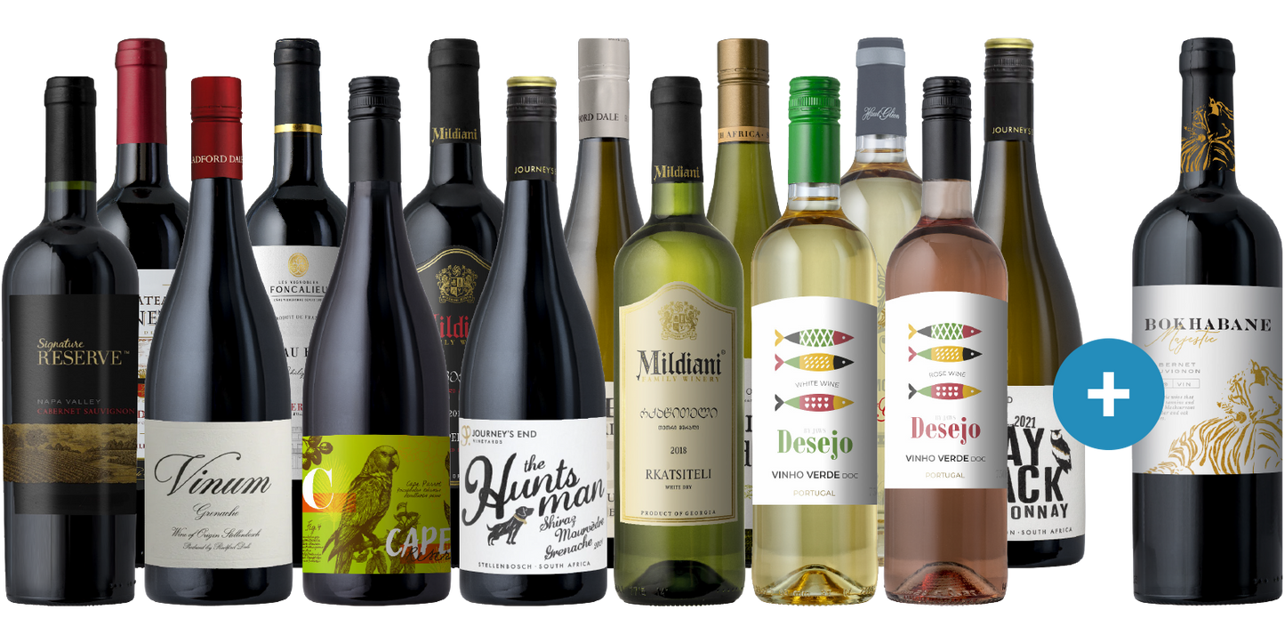 SPLURGE & SAVE: Cyber Week Top Shelf 14-Pack + BONUS Magnum Cabernet