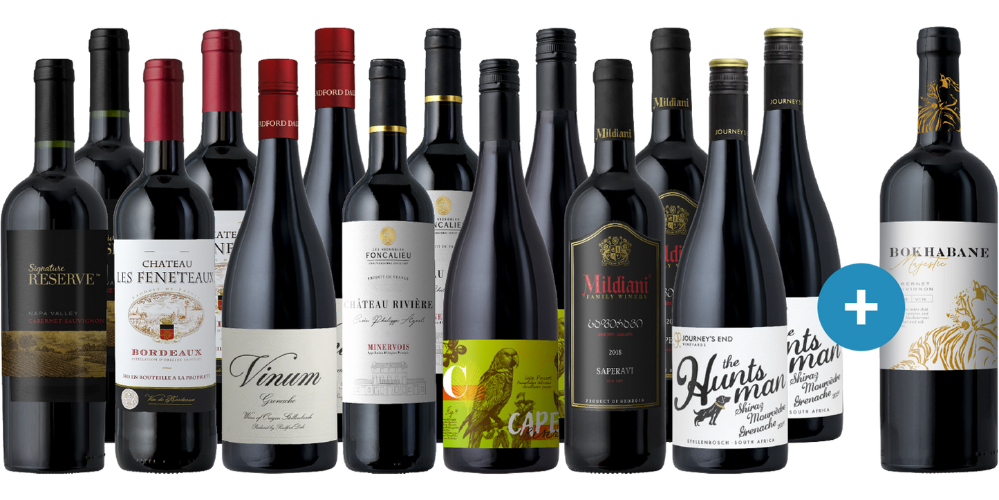 SPLURGE & SAVE: Cyber Week Top Shelf 14-Pack + BONUS Magnum Cabernet