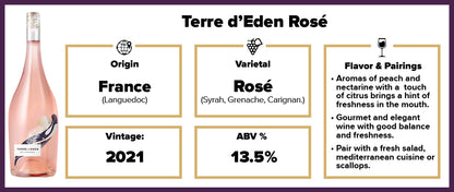 Terre d’Eden rosé 2021