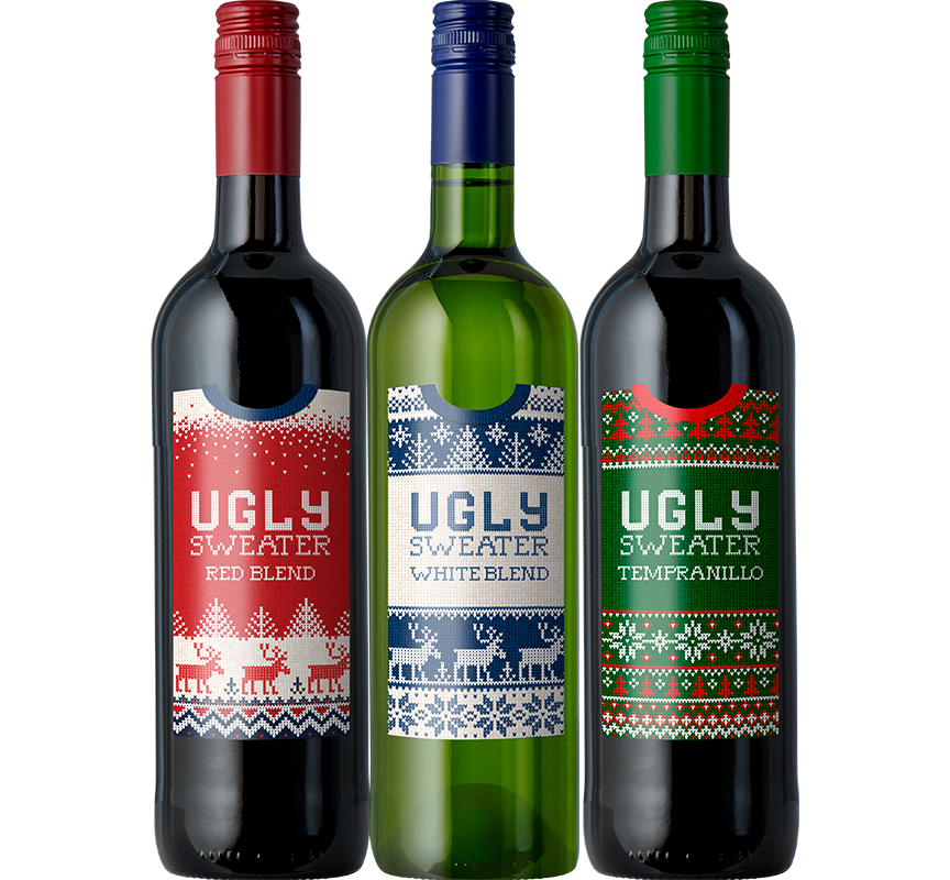 Ugly Sweater Wine Trio