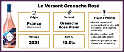 Le Versant Grenache Rosé 2021