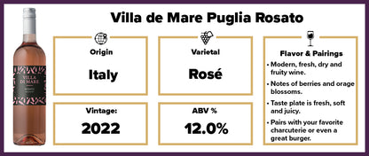 Villa di Mare Puglia Rosato 2022