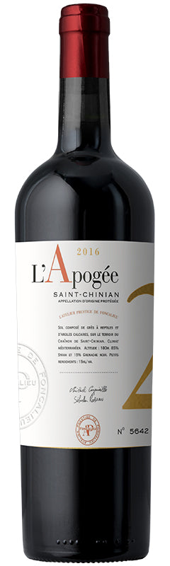 L'Apogee AOP Saint Chinian 2016