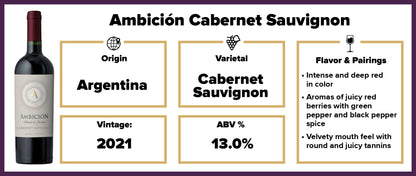 Ambicion Cabernet 2021