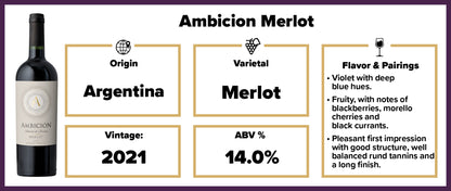 Ambicion Merlot 2021