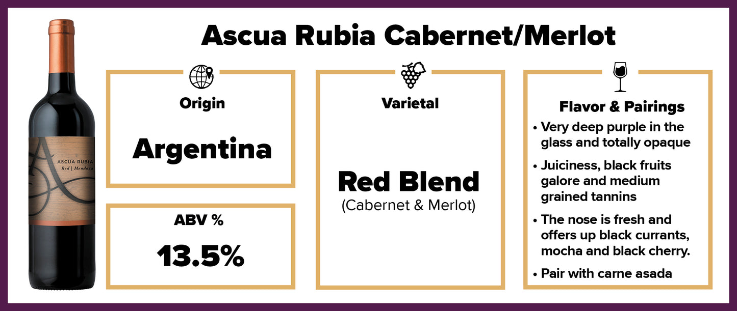 Ascua Rubia Cabernet/Merlot