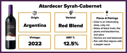 Atardecer Syrah-Cabernet 2022