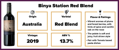 Binya Station Red Blend 2019