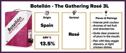 Botellon 3L The Gathering Rosé