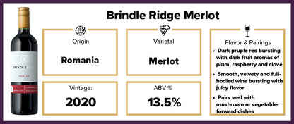 Brindle Ridge Merlot 2020